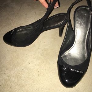 Coach closed toe sandals